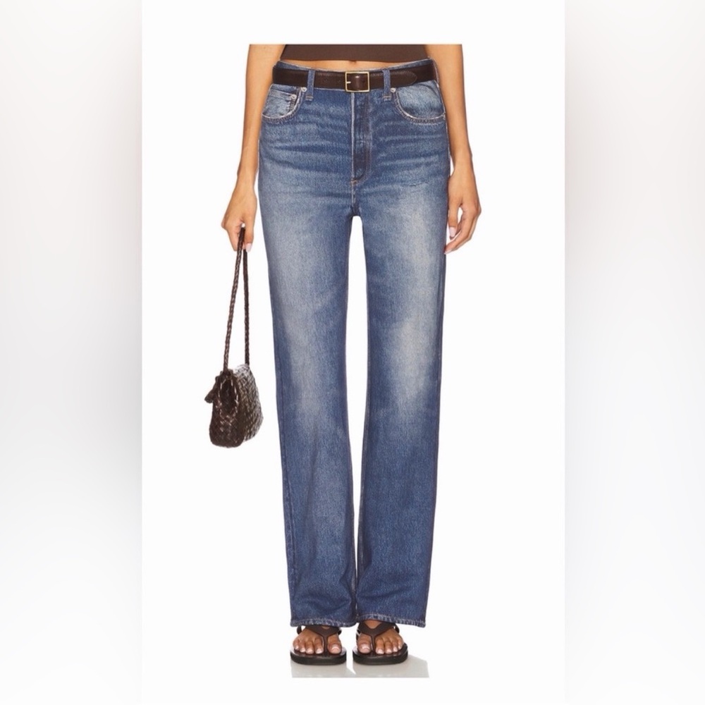Rag & Bone Miramar Shea High Rise Relaxed Straight in Cosmos NWOT